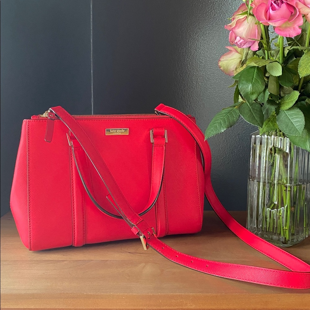 Kate Spade Bright Pink Purse - Picture 7 of 15